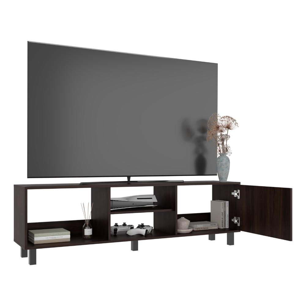 Mesa Para Tv Tunez, Nogal, Para Televisor Hasta 70 Pulgadas - vista 1