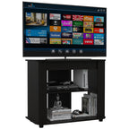 Rack Maori TV, Wengue y Negro, para televisor de 40 pulgadas - vista 1
