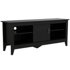 Rack de TV Essential Con Puerta, Wengue y Negro, con capacidad para televisor de 65 pulgadas - vista 3