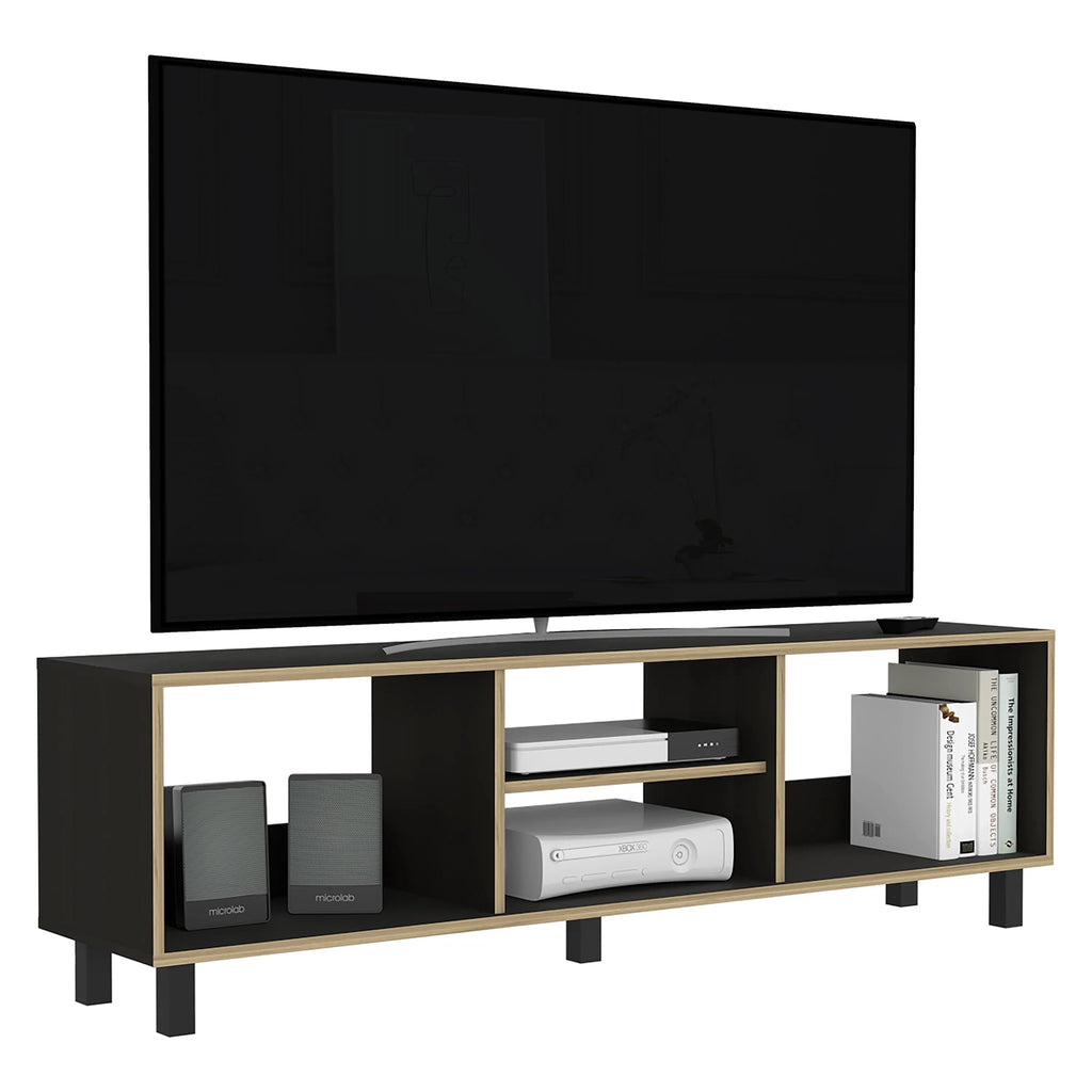 Rack Nomik Tv70 - Negro / Canto Duna