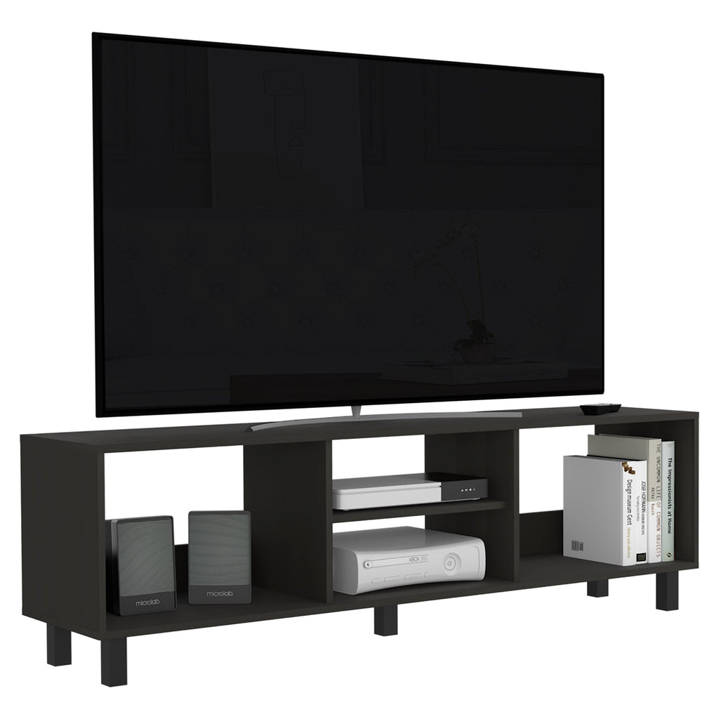 Mesa Para Tv Tunez, Wengue, Para Televisor Hasta 70 Pulgadas - vista 2