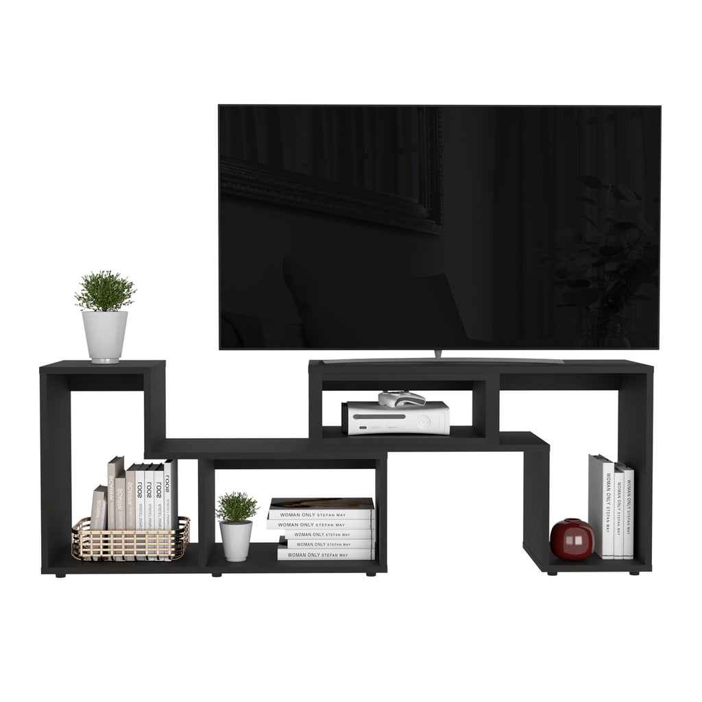 Mesa Para Tv Ascher, Wengue, con Espacio Para Televisor de 40 Pulgadas Hc - vista 5