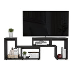 Mesa Para Tv Ascher, Wengue, con Espacio Para Televisor de 40 Pulgadas Hc - vista 5