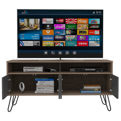 Rack Tv55 Vassel - Miel / Plomo