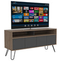 Rack Tv55 Vassel - Miel / Plomo