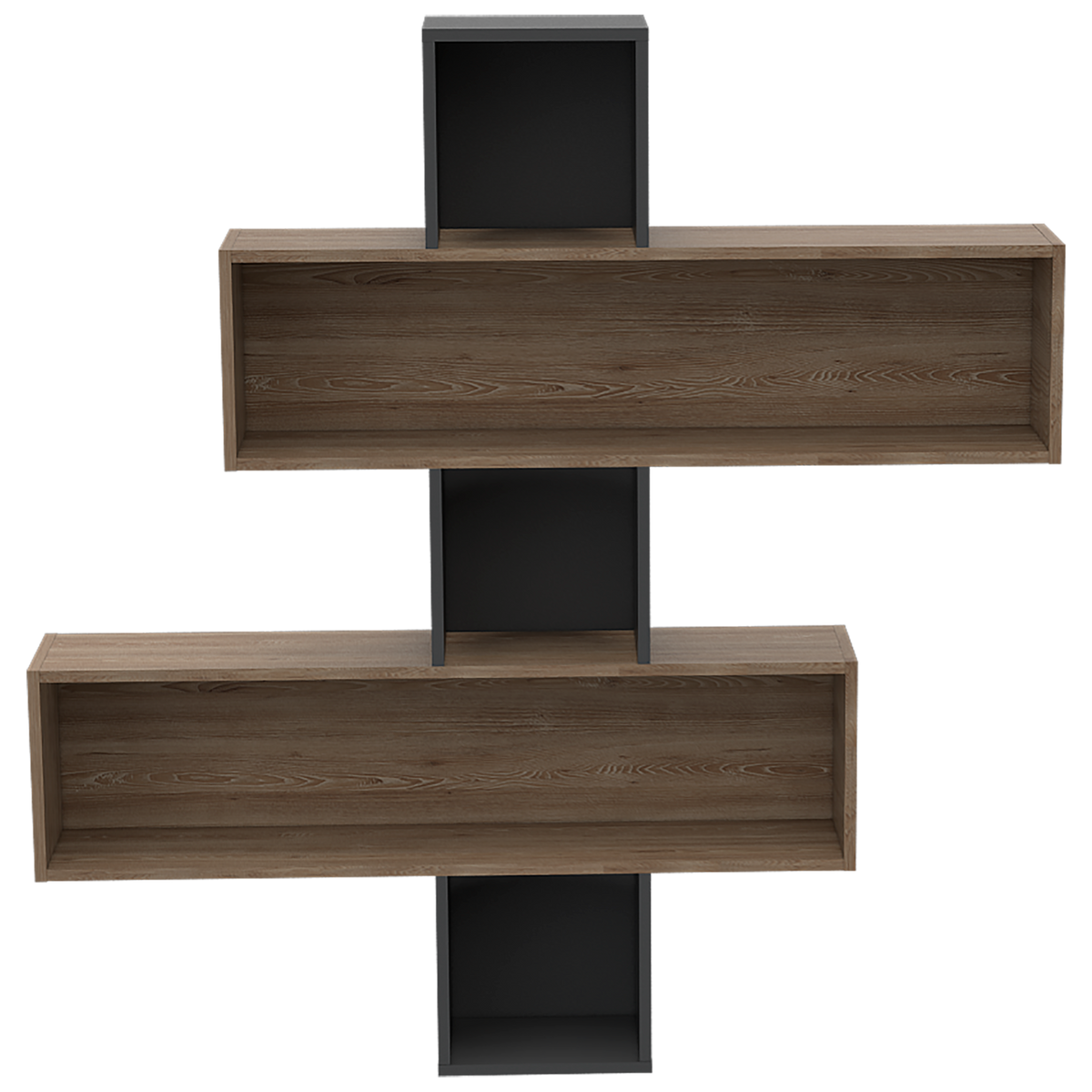 Repisa Wall 2B, Miel y Plomo, ideal para ubicar objetos - vista 5