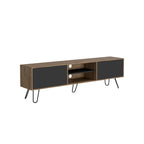 Rack Tv80 Vassel Z-180 - Miel / Plomo