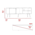 Mesa para TV Vulanno, Capri, con una puerta abatible 70" - vista 7