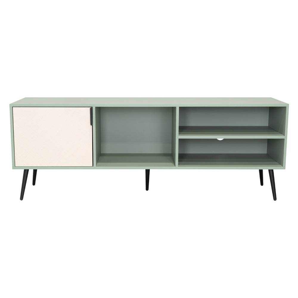 Rack Tv 65" Vulcan Una Puerta, Color Agave Y Toquilla - vista 5