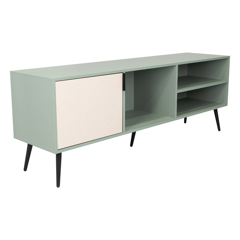 Rack Tv 65" Vulcan Una Puerta, Color Agave Y Toquilla - vista 3