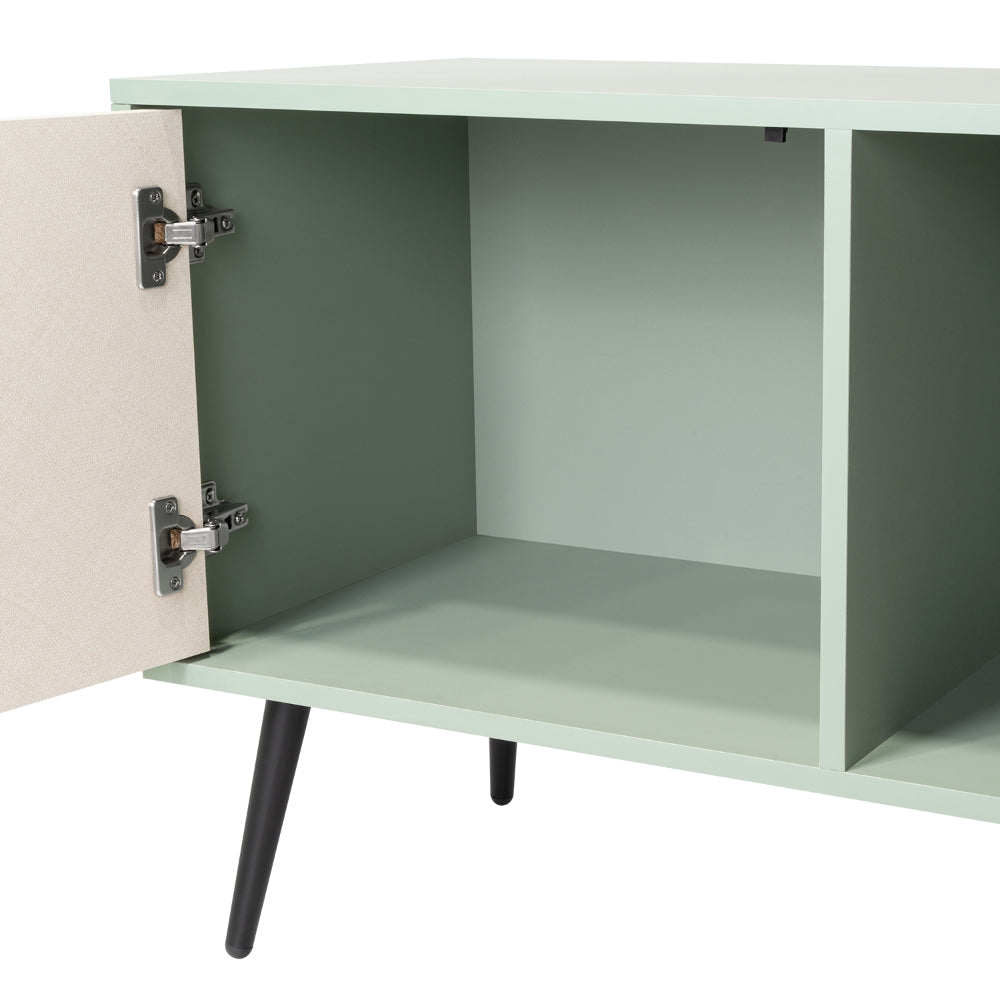 Rack Tv 65" Vulcan Una Puerta, Color Agave Y Toquilla - vista 11