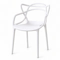 Silla Palermo, Color Blanco, con Espaldar y Diseño Moderno - imagen 1
