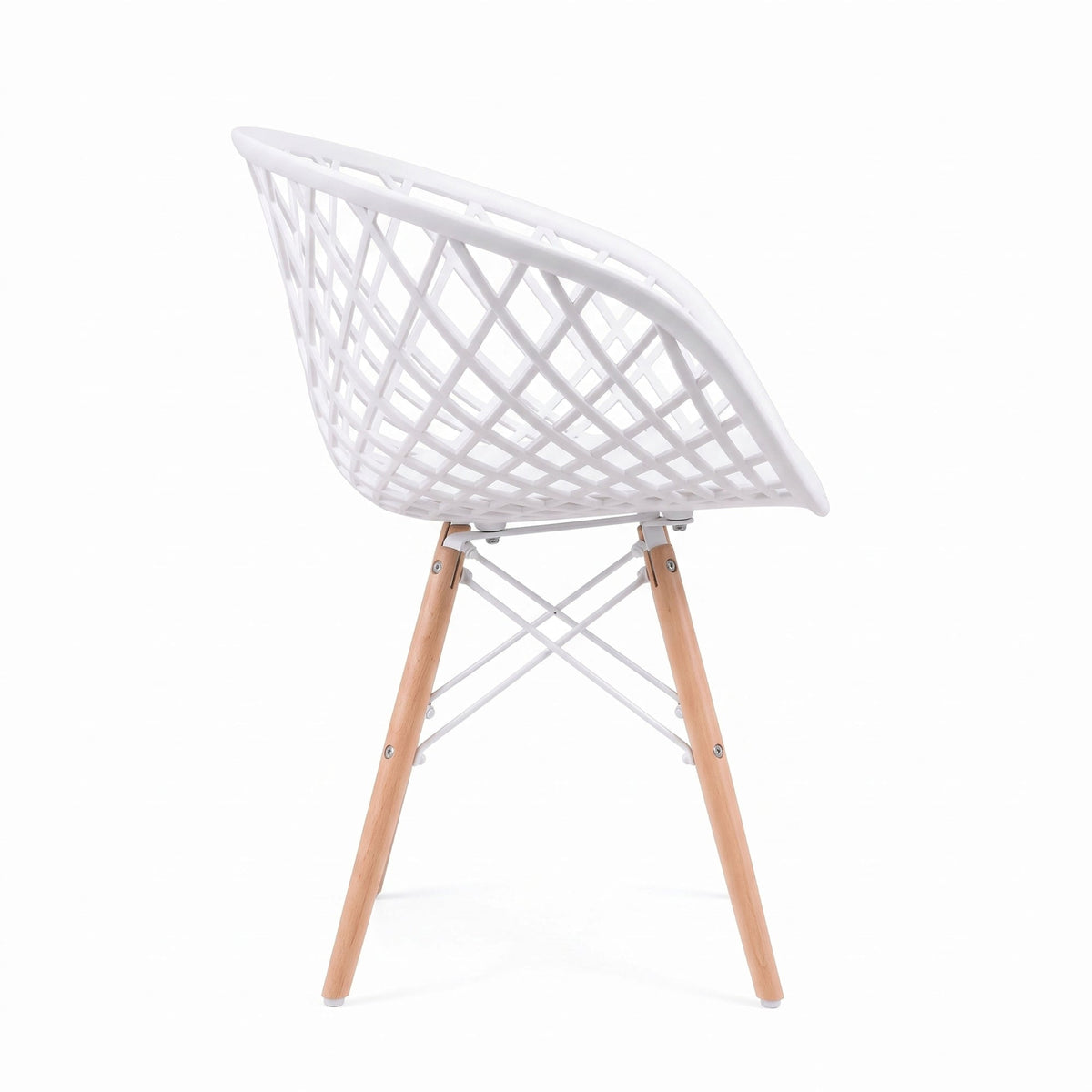 Silla Oasis con Brazos, Color Blanco, con Espaldar - imagen 2