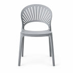 Silla Paraíso, Color Gris Oscuro, con Espaldar y Diseño Moderno - imagen 2
