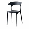 Silla Elena, Color Negro, con Espaldar y Diseño Moderno - imagen 1