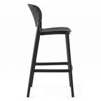 Silla para Bar Río, Color Negro, Diseño Moderno - imagen 2