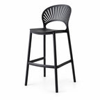 Silla para Bar Paraíso, Color Negro, Diseño Moderno - imagen 1