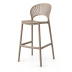 Silla para Bar Paraíso, Color Taupe, Diseño Moderno - imagen 1