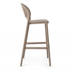 Silla para Bar Paraíso, Color Taupe, Diseño Moderno - imagen 2