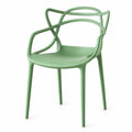 Silla Palermo, Color Verde, con Espaldar y Diseño Moderno - imagen 1