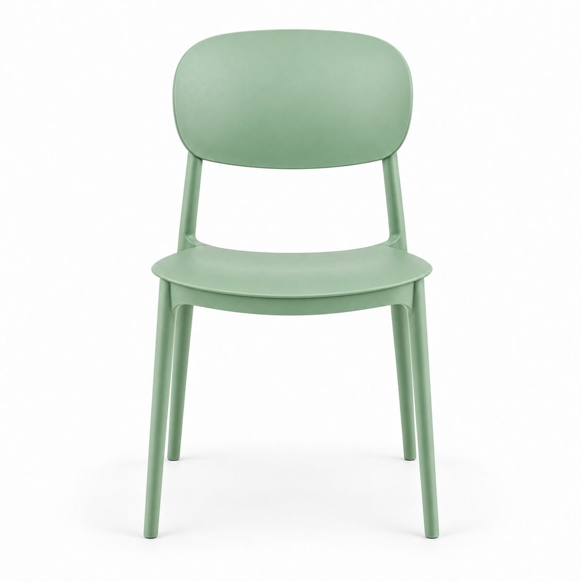 Silla Milán, Color Verde, con Espaldar y Diseño Moderno - imagen 2