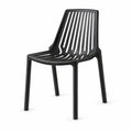 Silla Tanger, Negro, con Espaldar y Diseño Moderno - imagen 1
