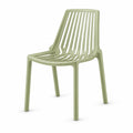 Silla Tanger, Verde Olivo, con espaldar y diseño moderno - imagen 1
