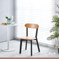 Pack de 2 Sillas Fresno de Madera - Negra para el hogar, disponible en Mons