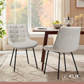 Pack de 4 Sillas Macron Terciopelo - Beige para el hogar, disponible en Mons