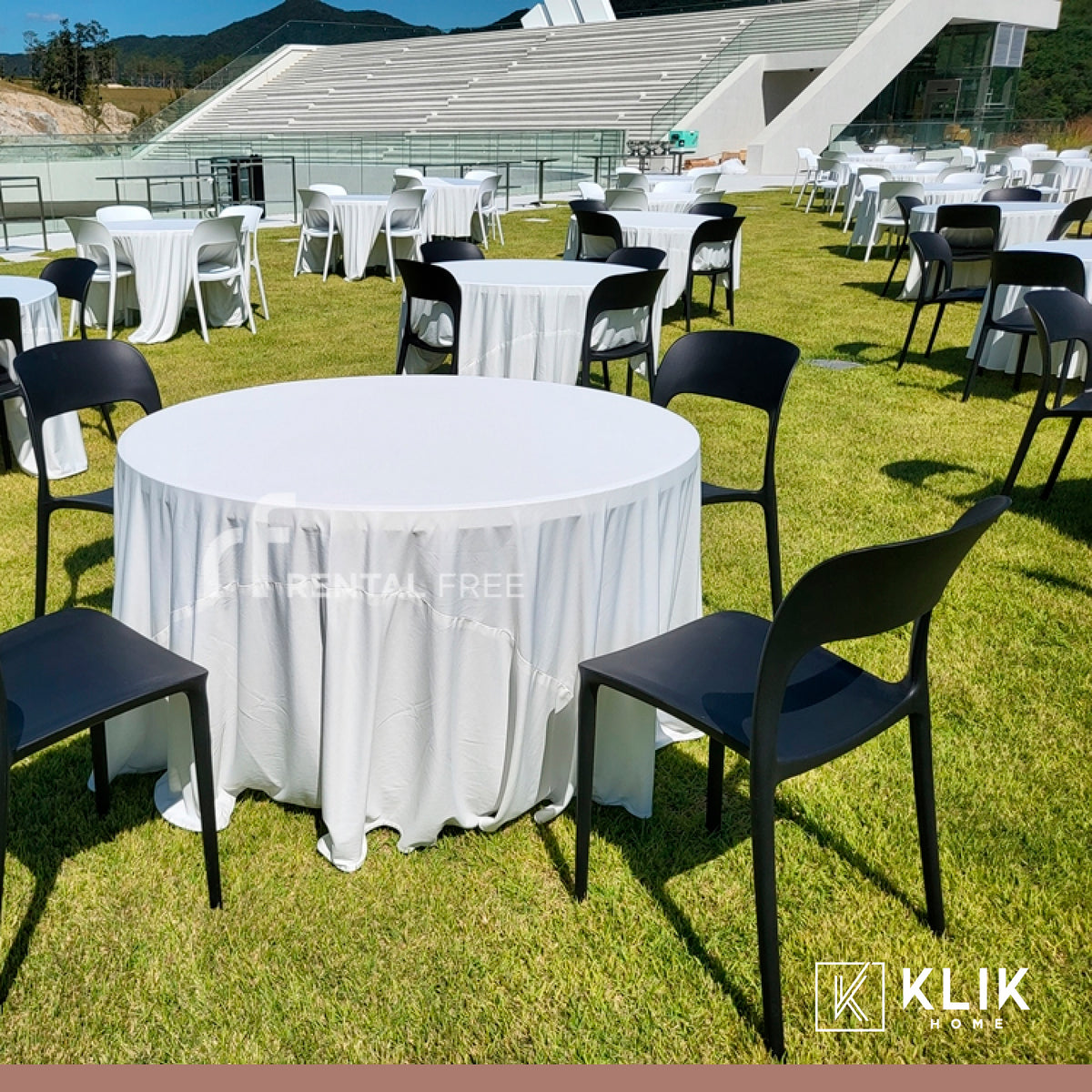 Silla Kentucky - Negra para el hogar, disponible en Mons