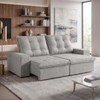 Mons Sofá Reclinable y Extensible Magnum 2M Gris