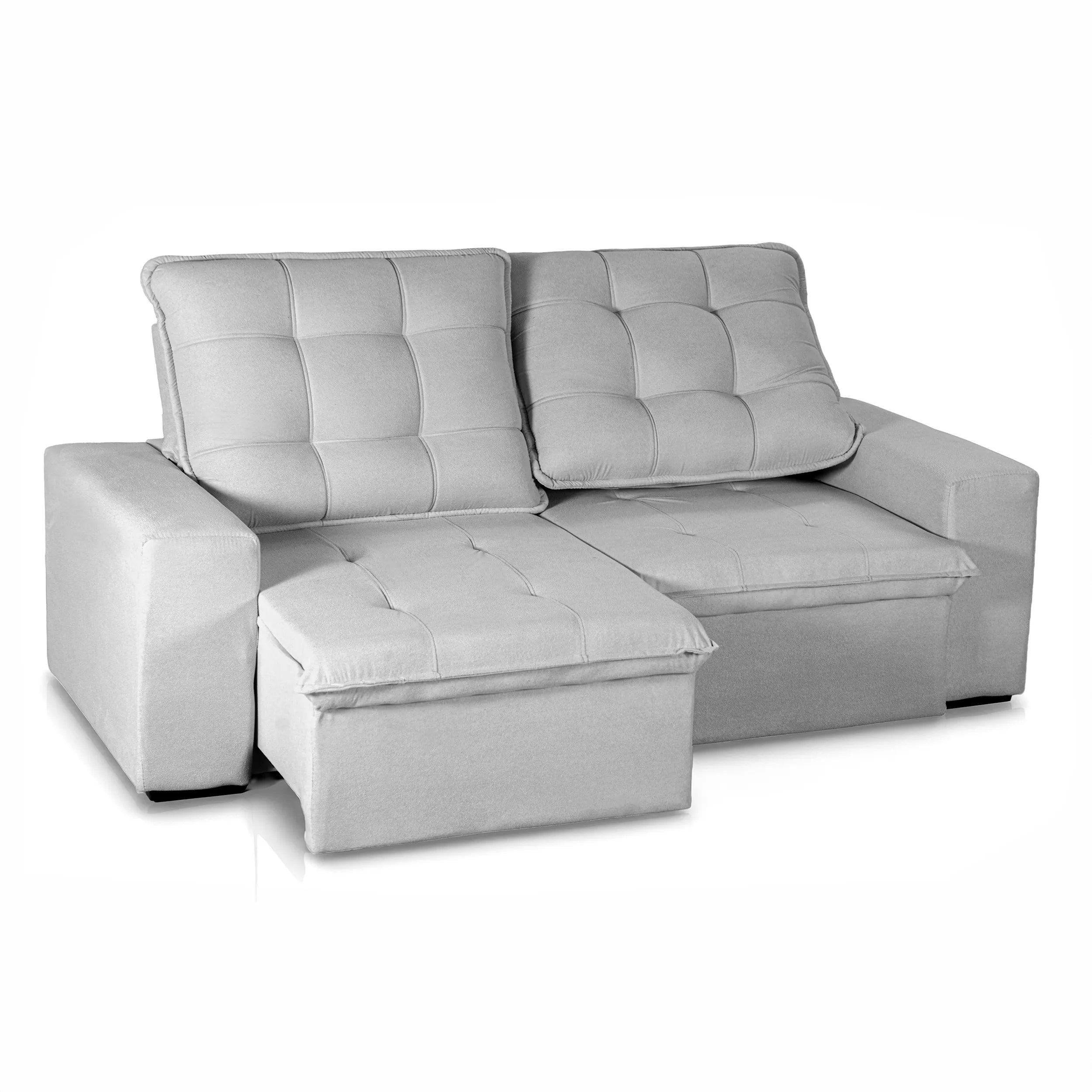 Mons Sofá Reclinable y Extensible Magnum 2M Gris