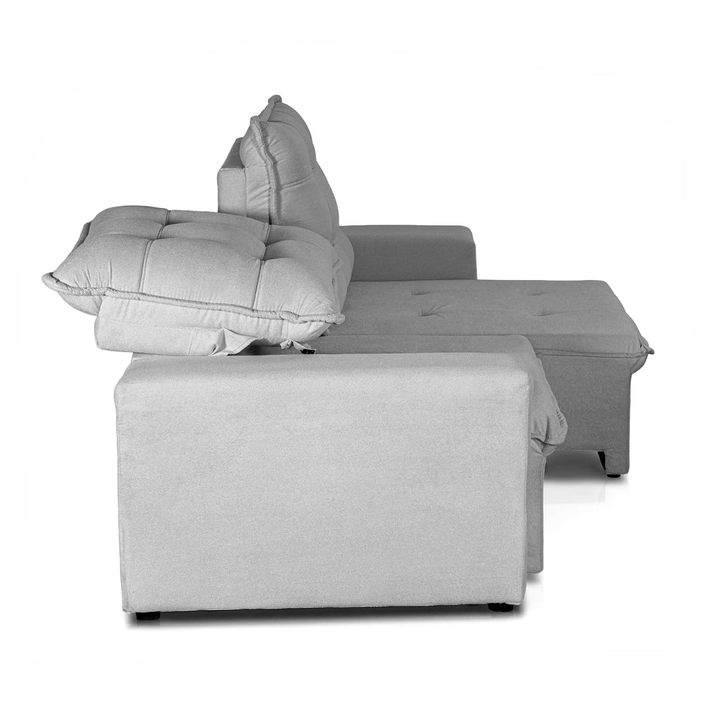 Mons Sofá Reclinable y Extensible Magnum 2M Gris