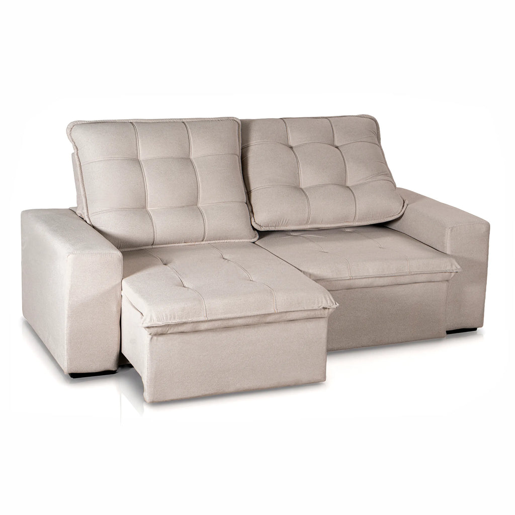 Mons Sofá Reclinable y Extensible Magnum 2M White