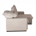 Mons Sofá Reclinable y Extensible Magnum 2M White