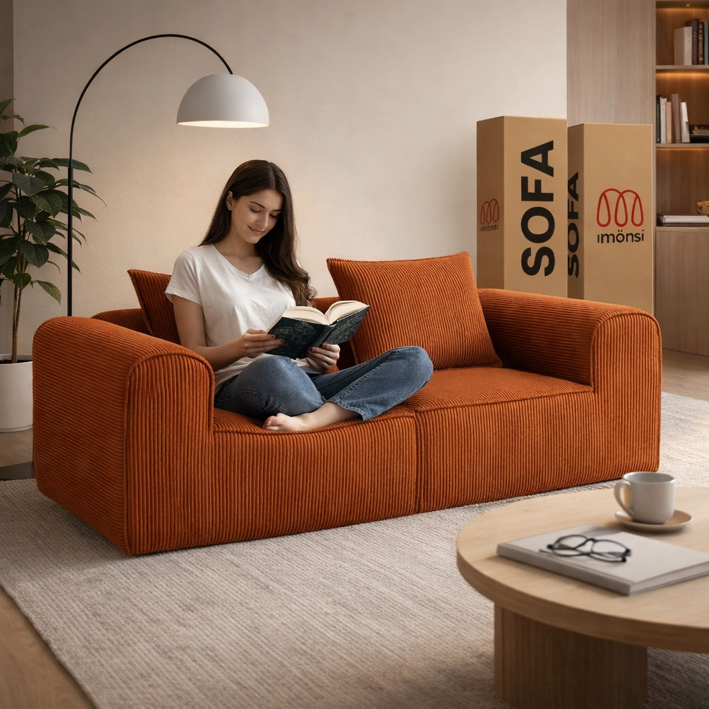 MONS NODO Sofá Modular 2 Cuerpos Compacto