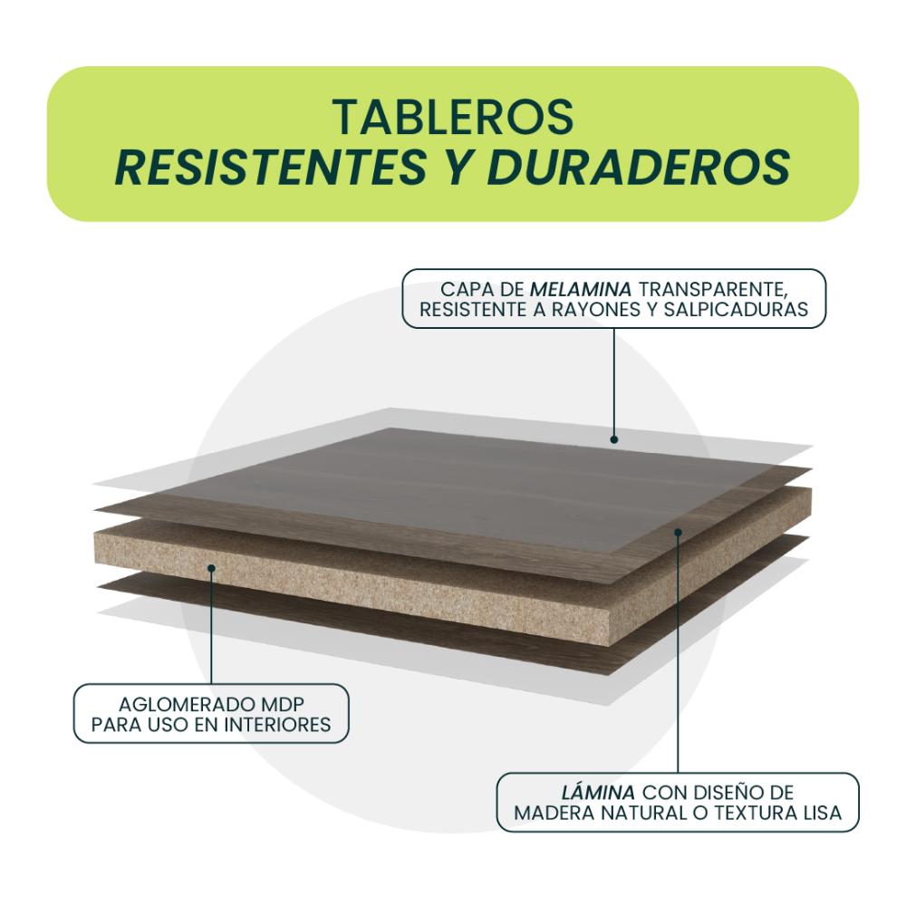 Rack para TV Wood, Nogal, Para Televisor Hasta 50 Pulgadas - vista 11