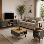Combo Living Tokio + Sofá 3C Sicilia