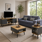 Combo Living Tokio + Sofá 3C Sicilia