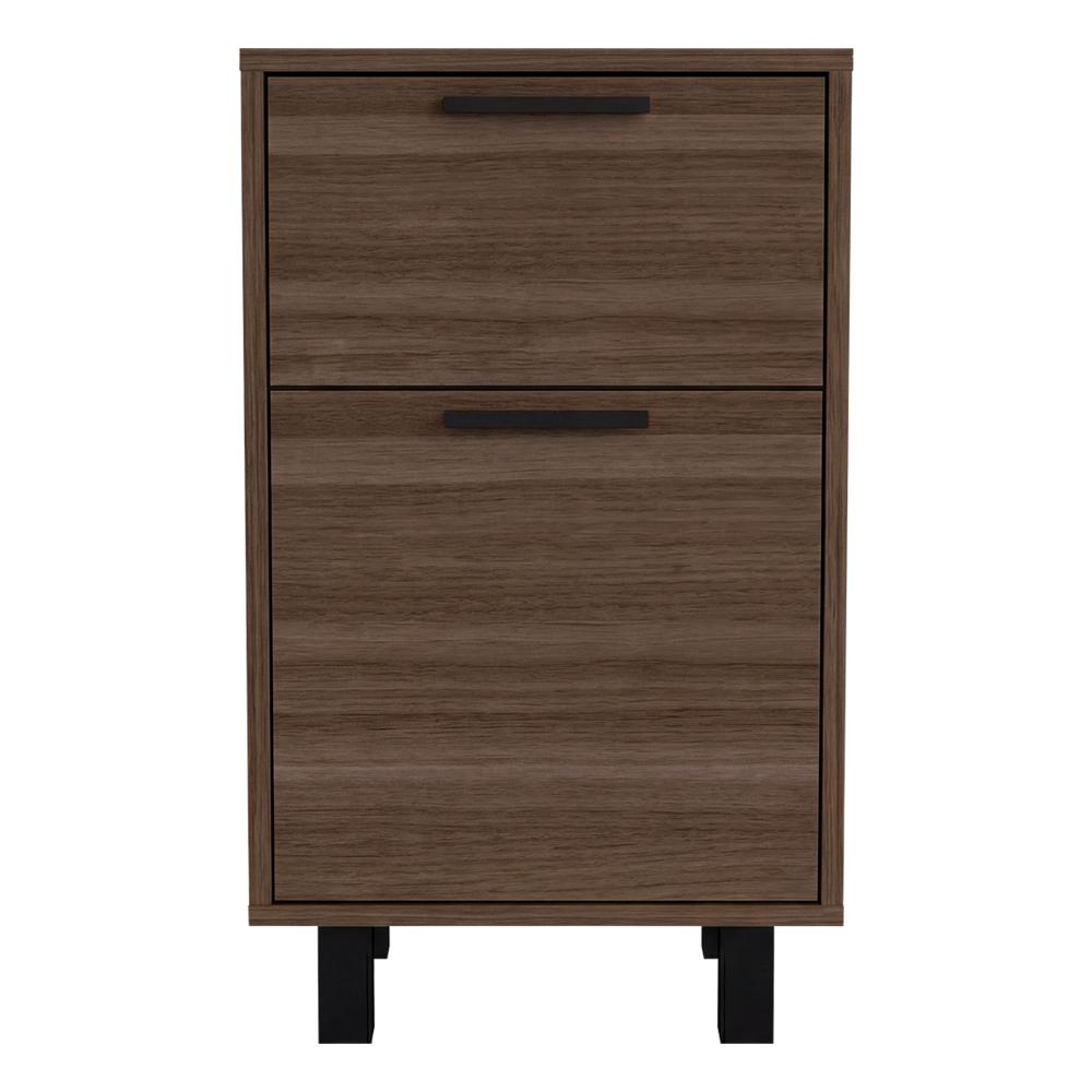 Velador Secret, Avellana, con una Puerta y Cajón Secreto - vista 7