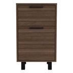 Velador Secret, Avellana, con una Puerta y Cajón Secreto - vista 7