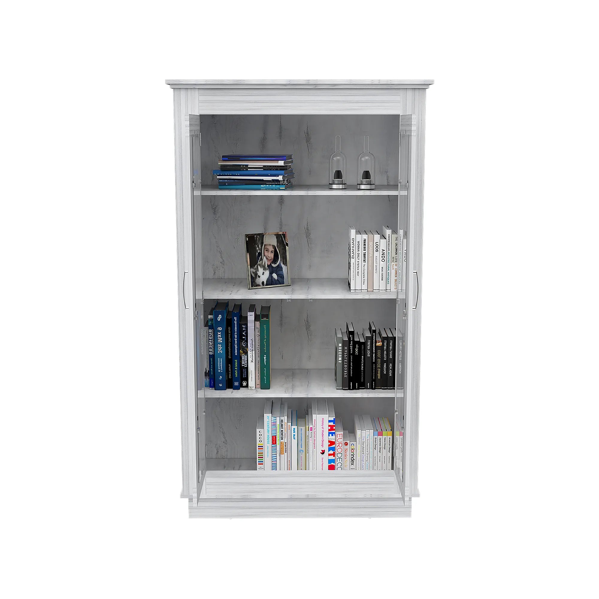 Vitrina Alcamo - White Chic