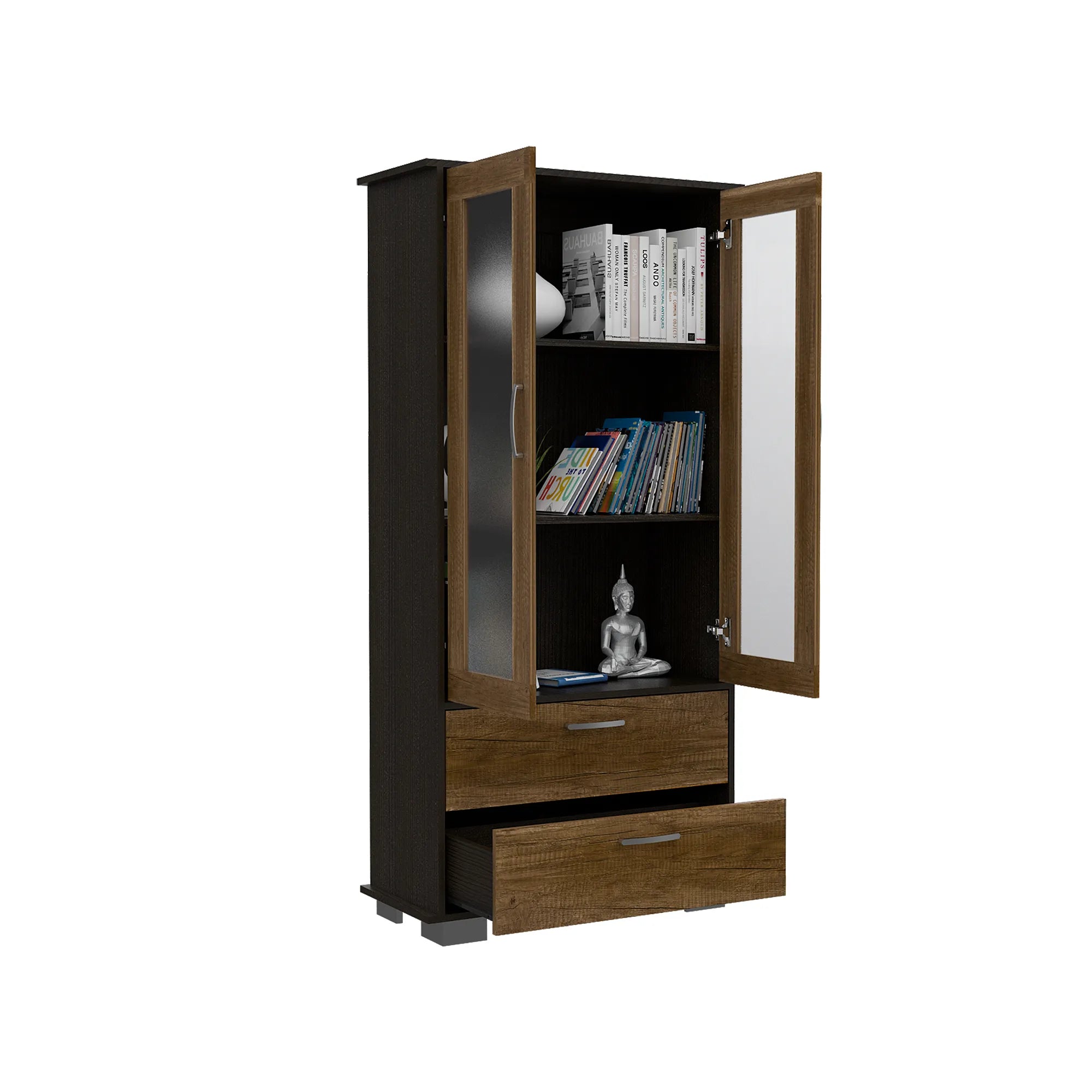 Vitrina Classic Color - Caramelo / Wengue