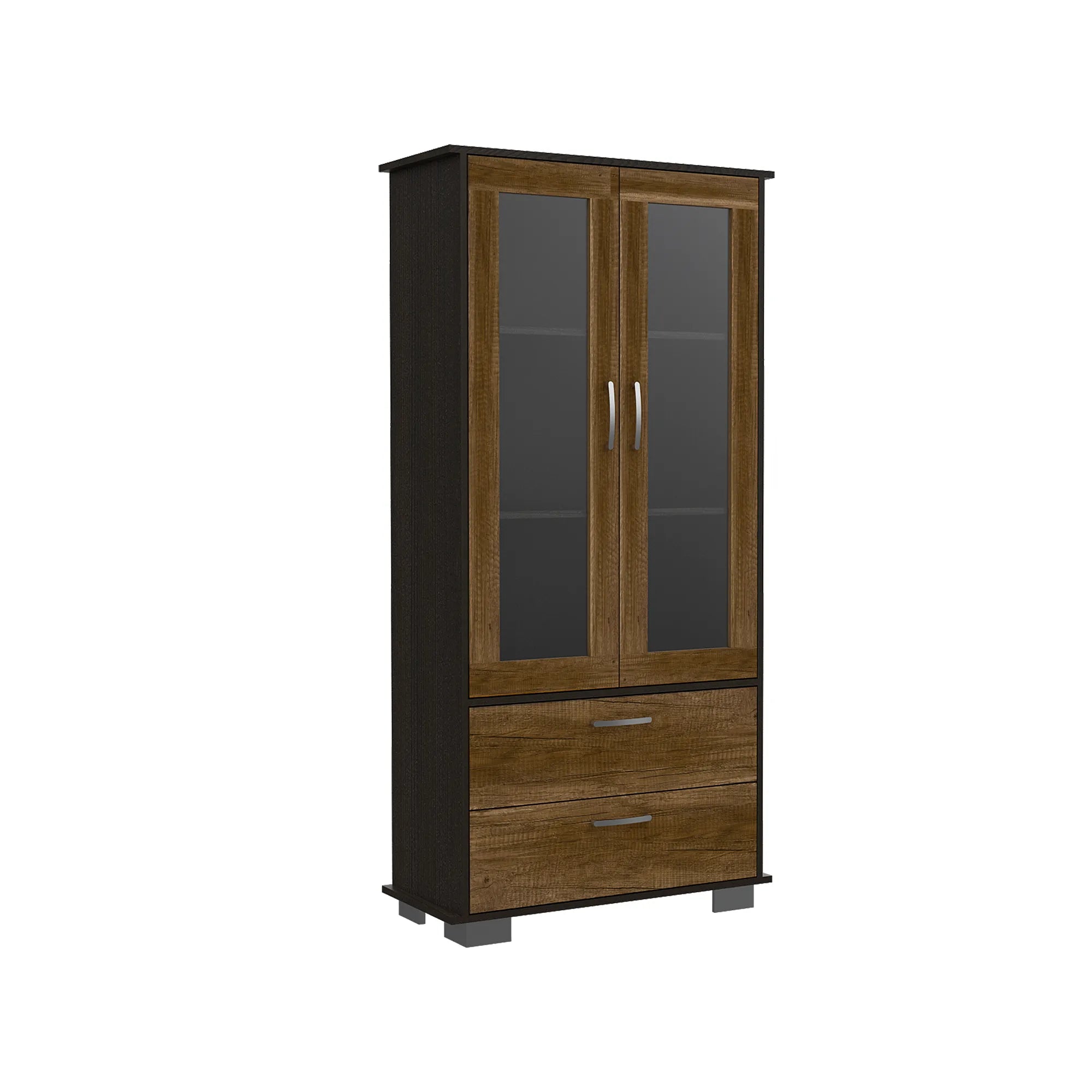 Vitrina Classic Color - Caramelo / Wengue