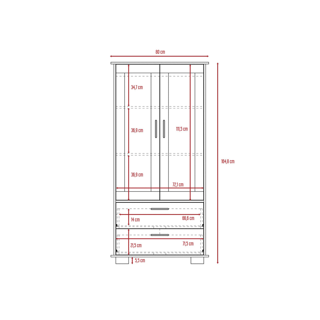Vitrina Classic Color - Caramelo / Wengue