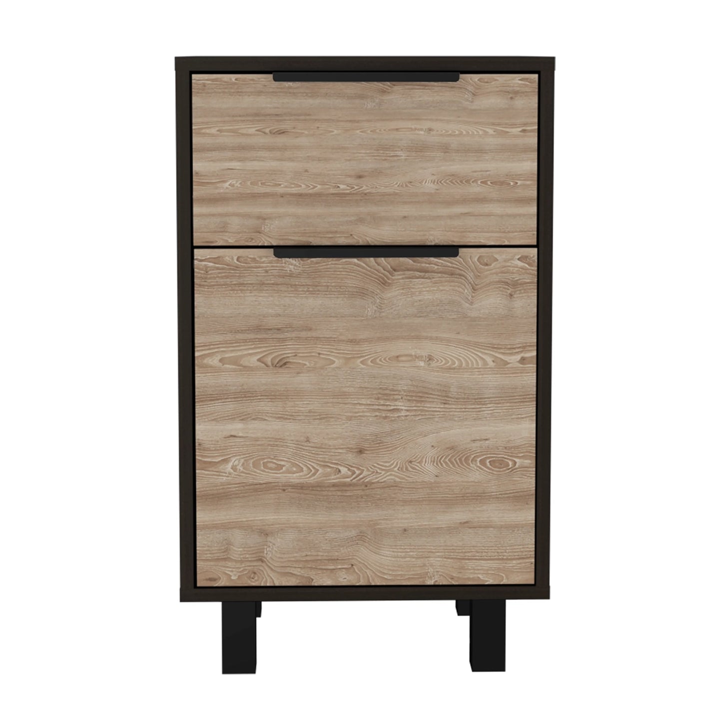 Velador Kaia Z-41  1 Cajon / 1 Puerta  - Wengue / Miel