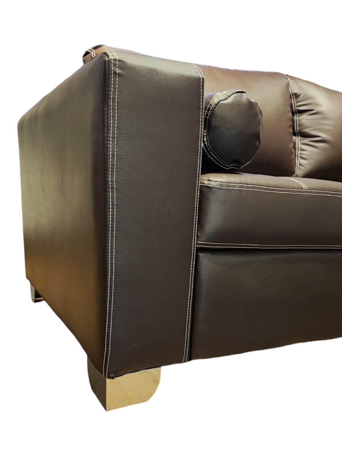 Sofá Capri Mons 3C  PU Café