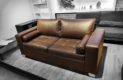 Sofá Capri Mons 3C  PU Café