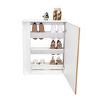 Zapatero Organizador Dassel, Blanco Y Fresno - vista 6