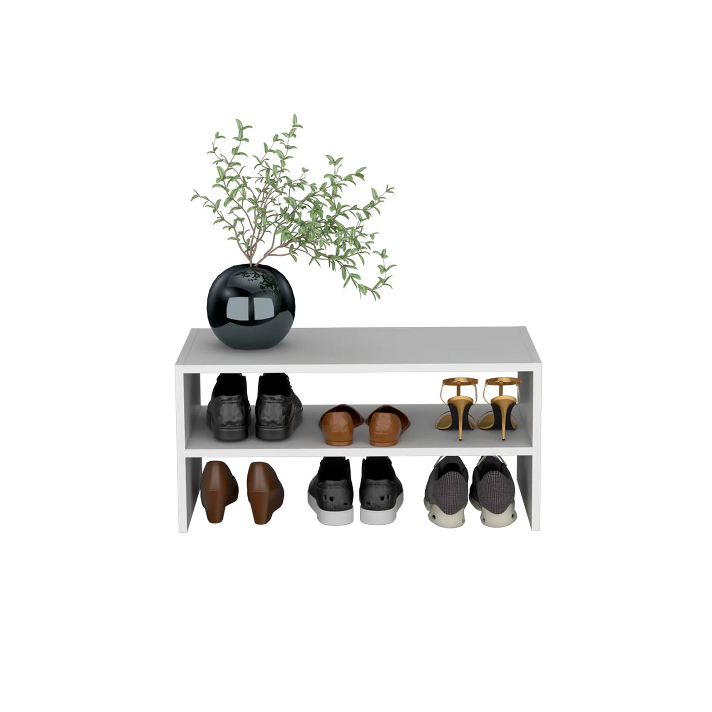 Modulo Zapatero Z-72 Apilable - Blanco